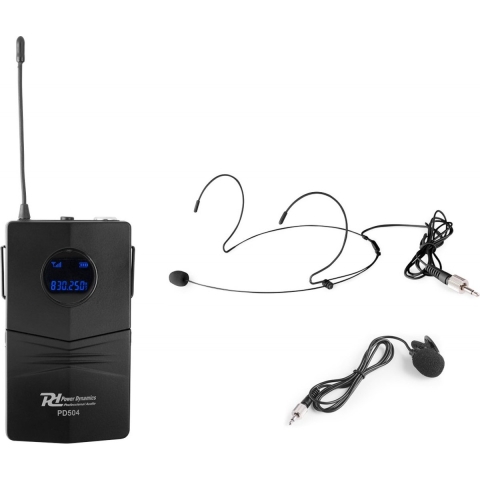 POWER DYNAMICS PD504BP BODYPACK VOOR PD504-SERIE
