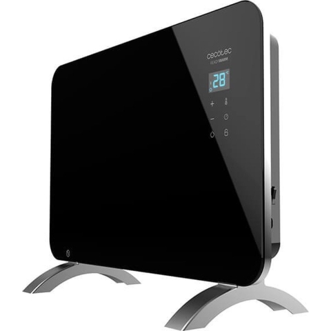 Cecotec - Elektrische Convectie Verwarming - Kachel - Ready Warm 6670 Crystal Connection - WIFI - 1000W - Instelbare Thermostaat