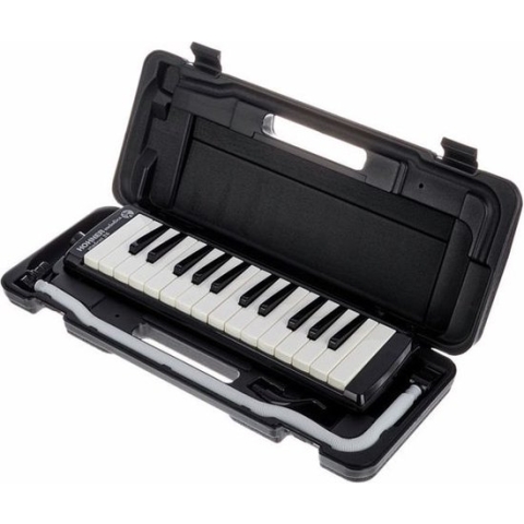 Hohner Studet Melodica 26 zwart incl. Etui en accessoires - Melodica