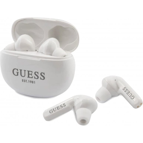 Guess True Wireless 5.0 4H Stereo Headset - Wit