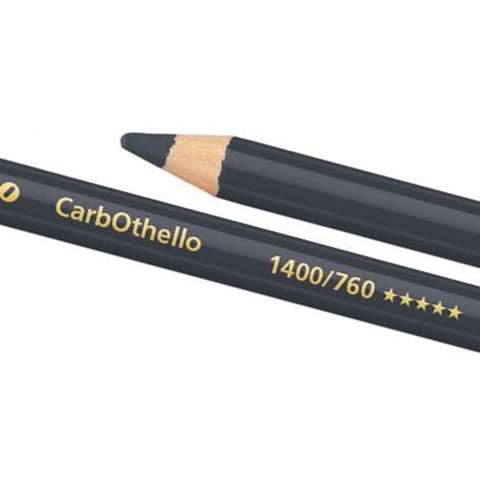 STABILO CarbOthello - Kalkpastel Kleurpotlood - lampenzwart - per stuk