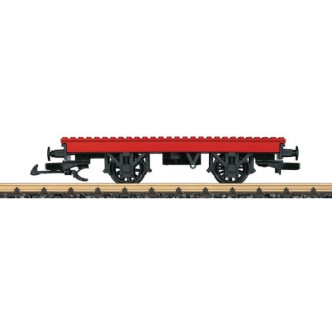 Lgb Spoorwagen Clip-on 1:26 / Schaal G 26 X 4,5 Cm Rood