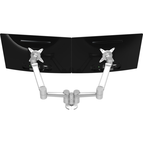 Dataflex Viewlite plus monitorarm - bureau 652 - 2 schermen - verstelbaar