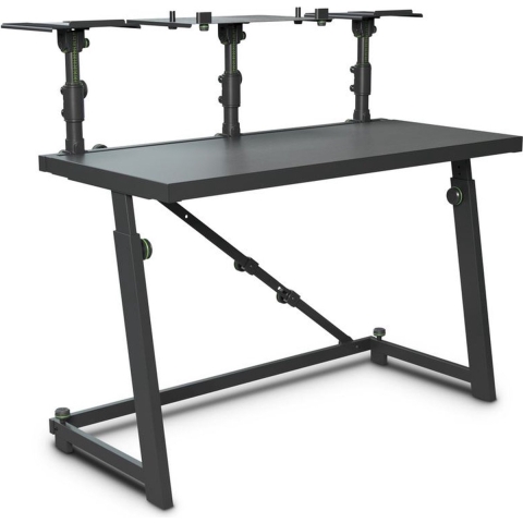 Gravity FDJT 01 - Studio bureau met verstelbare luidspreker- en laptopbladen