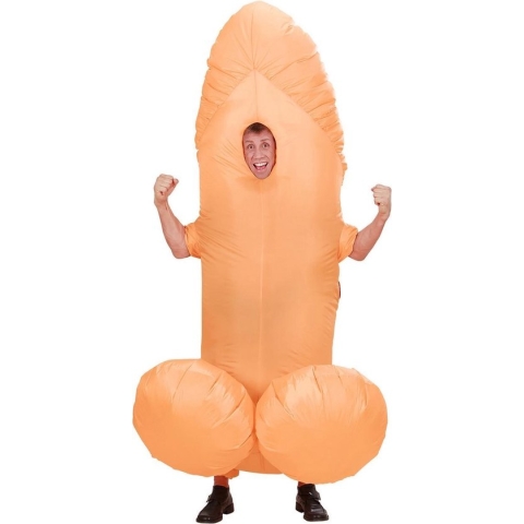 Opblaasbare penis voor volwassenen - Verkleedkleding - One size