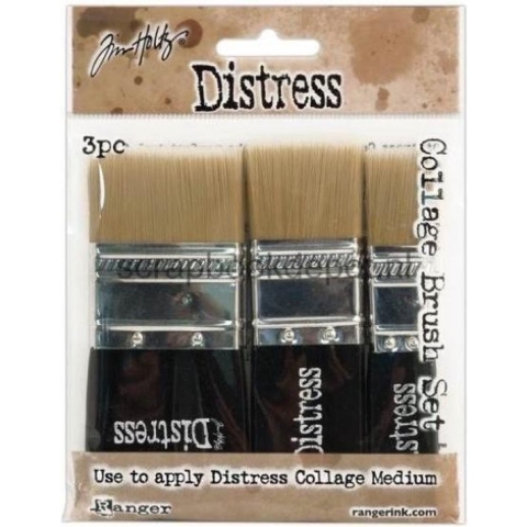 Ranger - Distress collage brush 3 pack assortment