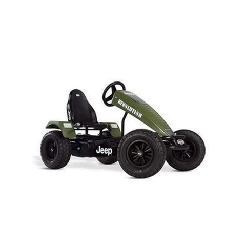 BERG XL frame Jeep Revolution BFR-3 Skelter - Drie versnellingen - Groen - Vanaf 5 jaar