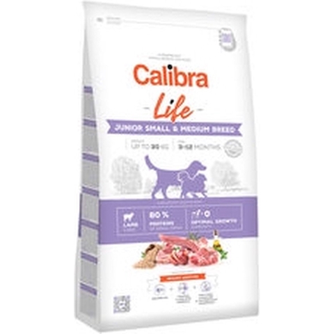 Calibra Dog Life Junior Small & Medium Breed - Lam - 12 kg
