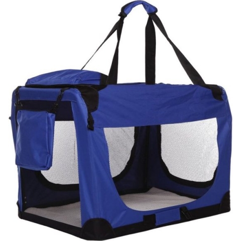 Topmast Nylon Bench - Softcrate - Stoffen Vouwbench - Blauw - 70 x 52 x 50 cm