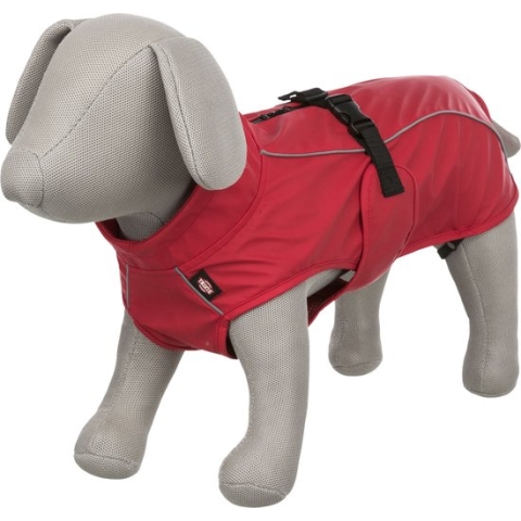 Trixie - Hondenregenjas Vimy - Rood - XL - 70 cm