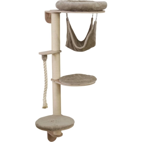 Kerbl-Kattenmeubel-Dolomit-Grappa-wandmontage-158-cm-taupe