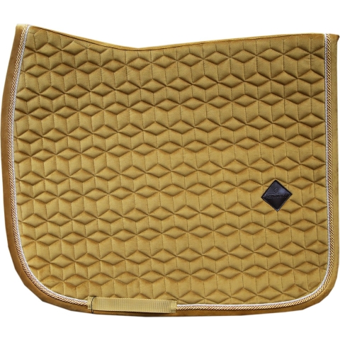 Kentucky Zadeldek Velvet Donkergeel - veelzijdigheid Paard