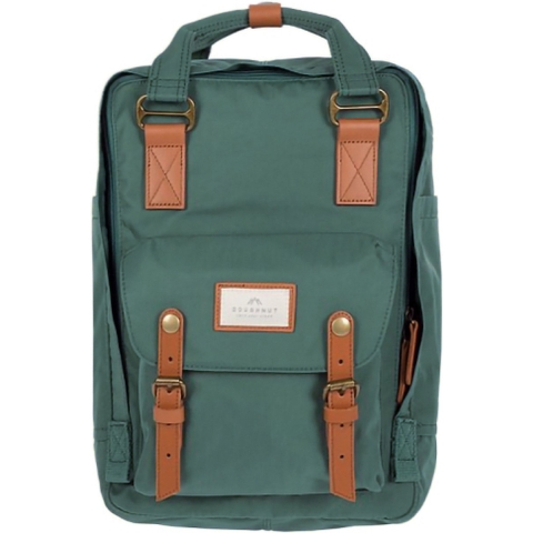 Doughnut laptoprugzak / Rugtas / Schooltas - 14 inch - Macaroon - Slate Green