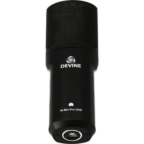 Devine M-Mic PRO USB BK usb-microfoon zwart
