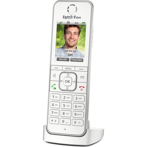 FRITZ!Fon C6 DECT-telefoon Nummerherkenning Wit