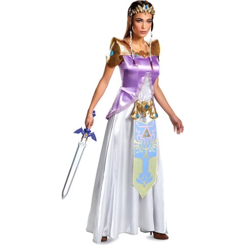 DISGUISE - Princess Zelda deluxe vrouwenkostuum - M