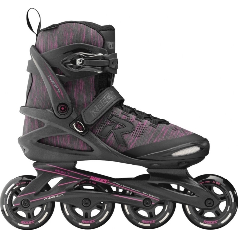 ROCES Inlineskates Dames WEFT THREAD W 84 - Zwart/Roze 38
