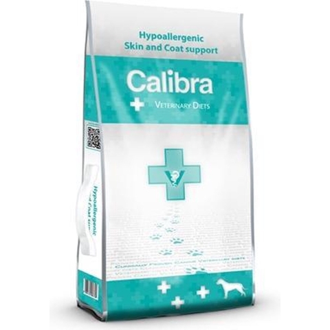 Calibra Dog Veterinary Diets - Hypoallergenic Skin & Coat Support - 12 kg
