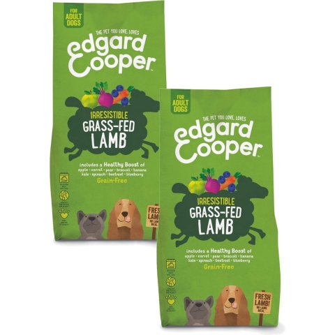 Edgard & Cooper Verse Graslam Adult - Hondenvoer - 2 x 12kg