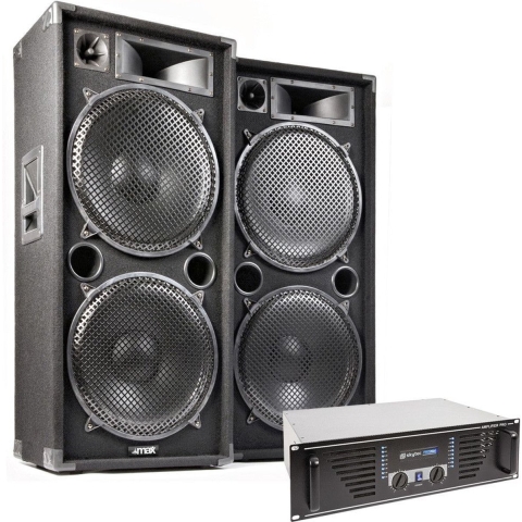 MAX Dark Night 215 geluidsinstallatie - 4000W max.