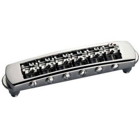 Schaller SC Bridge,STM Rollerbridge nikkel 3-D verstellbar - Gitaaronderdeel