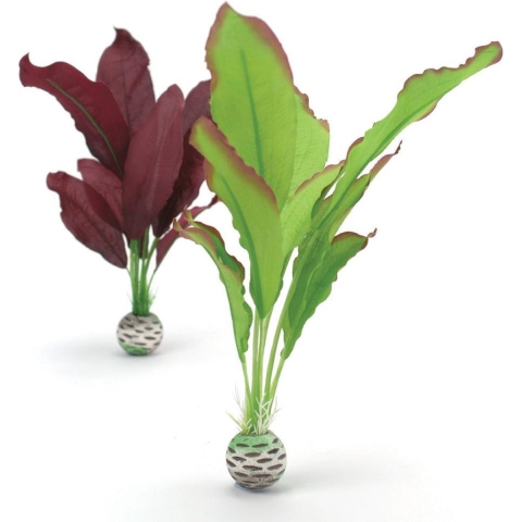 biOrb zijden plantenset groen/paars- middel