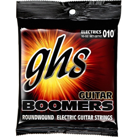 E-Git.snaren 10-52 Boomers nikkel Plated roundwound