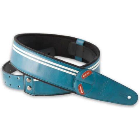 Righton Race Teal - Gitaarband, handgemaakt, vegan - blauw