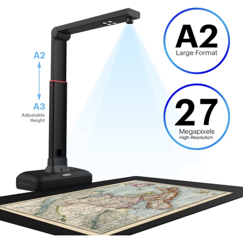 BLACK FRIDAY KORTING!!! S21 scanner A2 grootformaat overhead documentcamera
