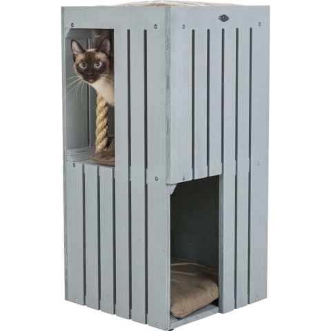 Trixie Be Nordic Cat Tower Juna Grijs 38X38X77 CM