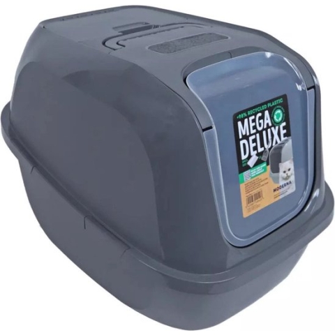 MODERNA KATTENBAK MEGA DELUXE RECYCLED COOL GREY