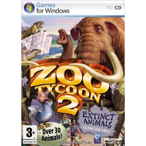Zoo Tycoon 2 - Uitgestorven Diersoorten - PC