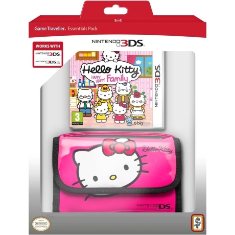 Hello Kitty: Happy Family + Opberghoes - 2DS + 3DS