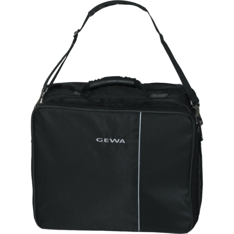 Gewa dubbelpedaal Bag Premium, zwart - Tas voor drum hardware