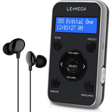 Radio , 100% nieuw -Lichtgewicht / douche-radio - DRAAGBAAR EN COMPACT