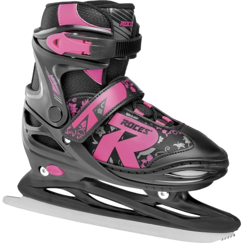 Roces Schaatsen - Maat 34-37 - Unisex - zwart/ roze