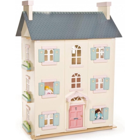 Le Toy Van Poppenhuis Cherry Tree Hall 4 verdiepingen - Hout