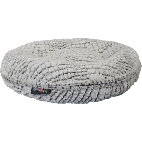 Jack and Vanilla Puff hondekussen - hondenpoef - 70 cm - Snakeskin