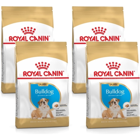 Royal Canin Bhn Bulldog Puppy - Hondenvoer - 4 x 3 kg