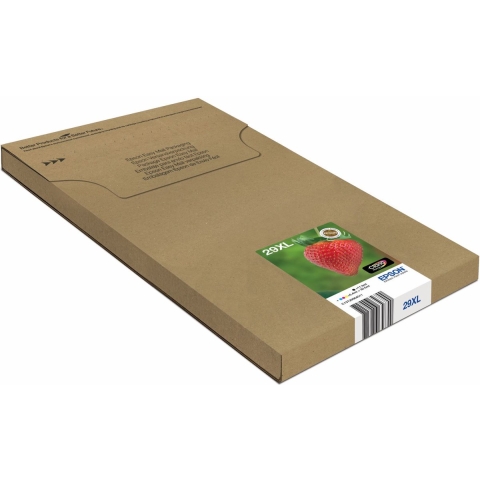 Epson 29XL Aardbei Claria - Inktcartridge - EasyMail - Multipack - Kleur / Zwart