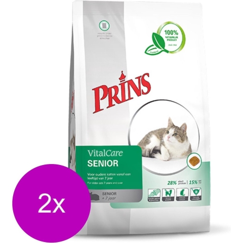 Prins Vital Care Kat Senior - Kattenvoer - 20 kg