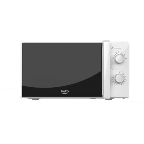 Beko MOC20100WFB, Aanrecht, Solo-magnetron, 20 l, 700 W, Knop, Wit
