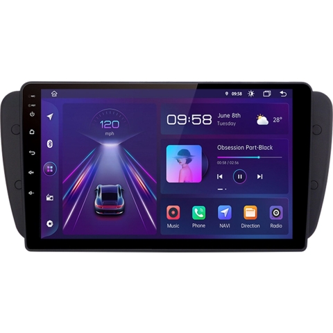 CarPlay Seat Ibiza 2009-2013 Android 10 navigatie en multimediasysteem 2+32GB