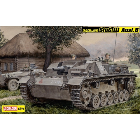 1:35 Dragon 6919 Sd.Kfz.142 StuG.III Ausf.B - Smart Kit Plastic Modelbouwpakket