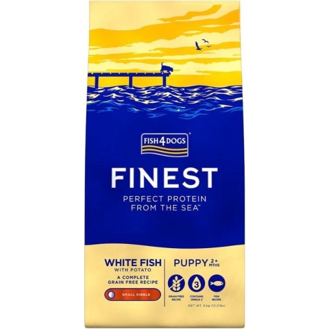 Fish4Dogs Finest Puppy Complete - Witvis Kleine Brok - 6 kg