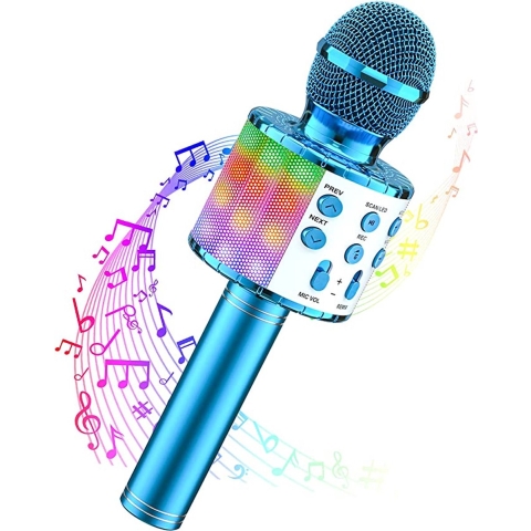 kinder microfoon / microfoon voor kinderen, speelgoed voor jongens en meisjes vanaf 4 jaar, thuis, feest, karaoke, dynamische microfoons