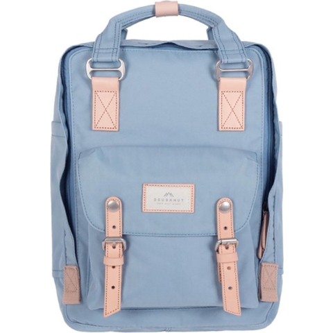 Doughnut laptoprugzak / Rugtas / Schooltas - 14 inch - Macaroon - Light Blue