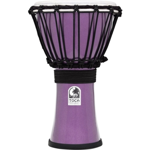 Toca TFCDJ-7MV Freestyle Colorsound Djembe Metallic Violet djembé