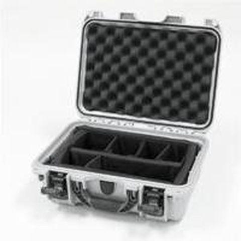 Nanuk 915 Case w/padded divider - Silver