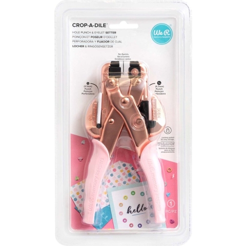 We R Makers Crop-A-Dile Rose gold
